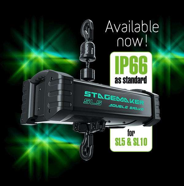 IP66 availbale for stagemaker SL5 & SL10